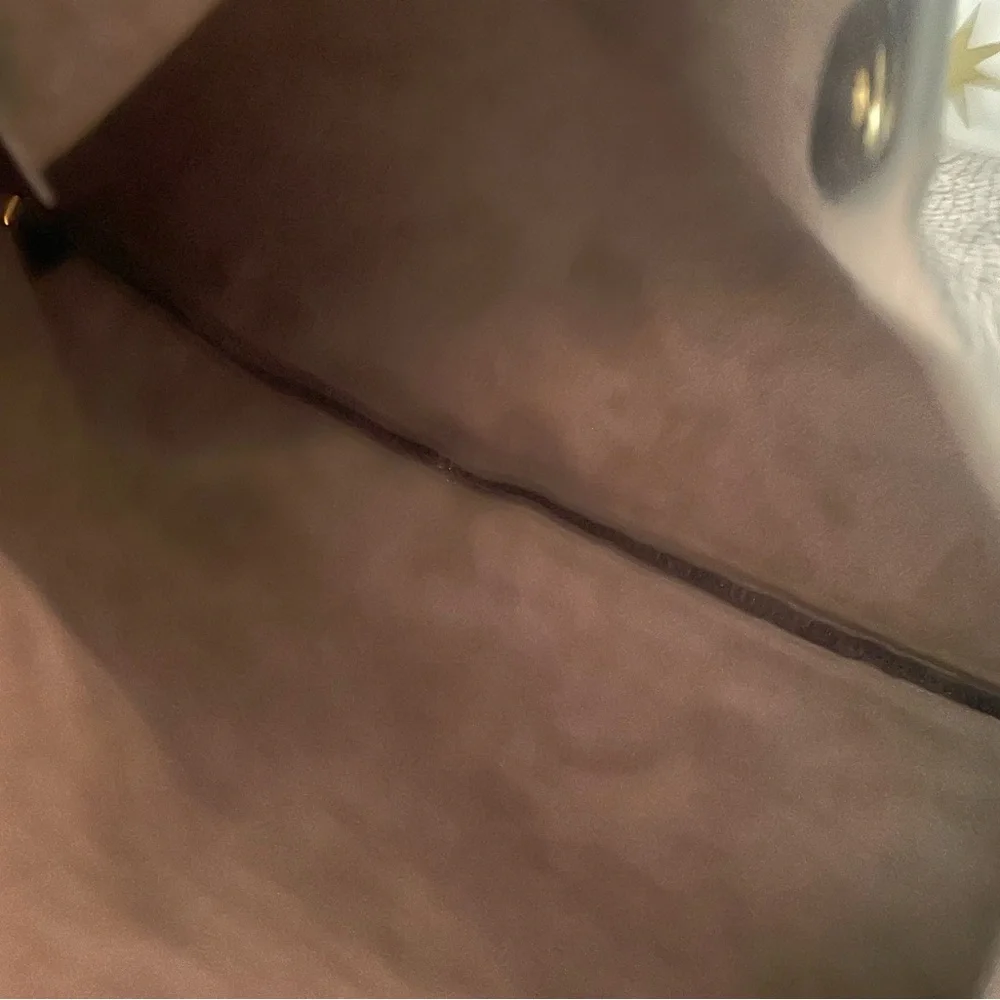 Metallic Leather Hobo Bag by Arron made in Italy - Picture 7 of 9